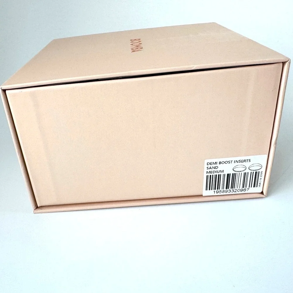 BOOMBA‎ Demi Boost Inserts Sand Medium Padded Bra Enhancers NEW open box